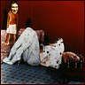 Thumbnail of the photograph Napoleon conquers the couch.